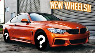 NEW WHEELS FOR MY BMW F32 435I!!!