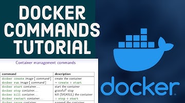 Docker Commands Tutorial | Docker version,  search,  pull,  run,  ps,  stop,  restart,  kill ...