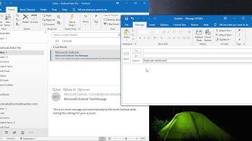 How to attach one email to another using drag and drop