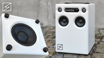 DIY Portable Bluetooth Speaker 2.1 - 8 inch Subwoofer | by Sebastian