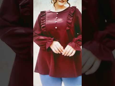 بلوزه كلوش Fashion باترون Diy اكسبلور Style فاشون ملابس كارديجان بلوزة بنطلونات سوت Sewing