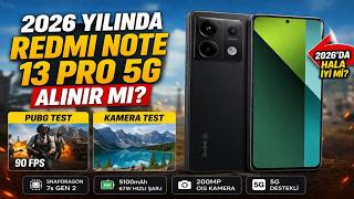 2026 YILINDA REDMİ NOTE 13 PRO 5G ALINIR MI? PUBG MOBİLE 60 FPS!