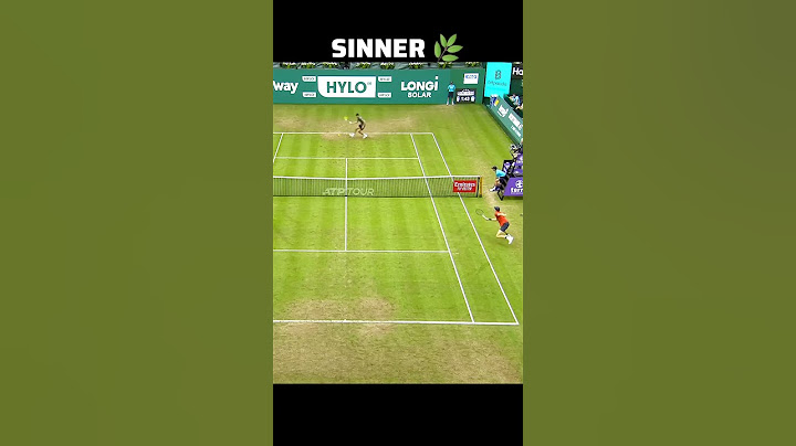 Jannik Sinner Unreal Point On Grass 🌿 #shorts #sinner