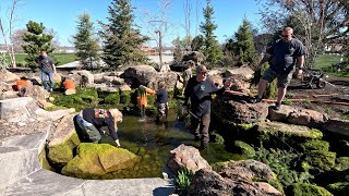 Algae Took Over Our Pond!  See What It Looks Like Now!  // Garden Answer