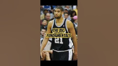 The Bigfundamentals #nba #basketball #basketballassociation #spurs #duncan #timduncan