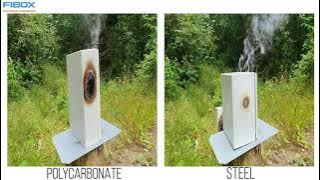 Burn test: Arca Polycarbonate vs. metal enclosure