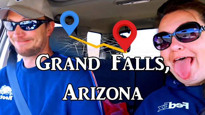 Where The Chocolate Falls At Grand Falls, Arizona