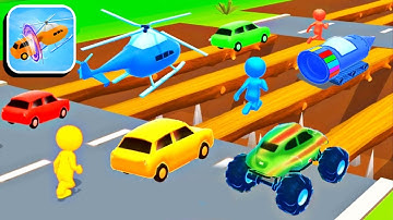 Shape Shifting 🏃🚁🚗 Gameplay Walkthrough Android Ios New level  104-105-ss