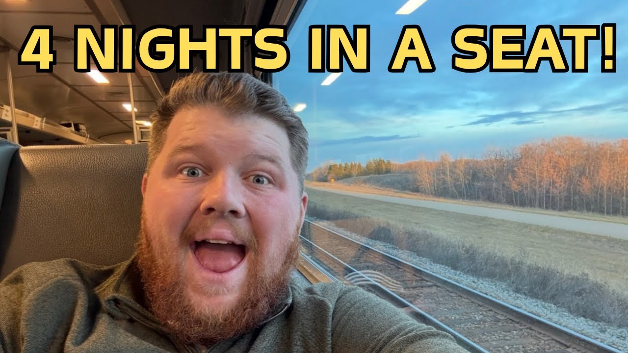 4 Nights in Economy on Canada’s Longest Train! (The Canadian)