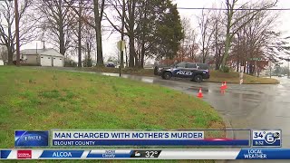 Blount County man charged with mother's murder following officer-involved shooting in Sevier County