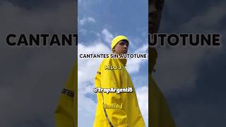 Cantantes sin autotune - Milo J #miloj #bizarrap #bzrp