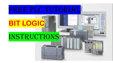 PLC Programming; Bit Logic Instructions. Step 7 Simatic Manager (S7-300) Free TUTORIAL