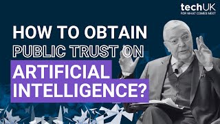 How to obtain public trust on AI | Digital Ethics Summit 2023