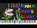 Piranha Plant's Lullaby - Super Mario 64 [Piano Tutorial] (Synthesia)