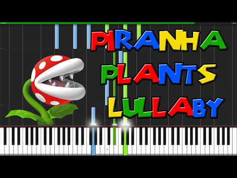 Piranha Plant S Lullaby Super Mario 64 Piano Tutorial Synthesia