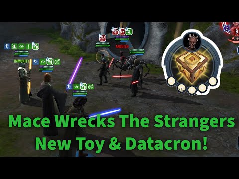 Jedi Master Mace, Depa & Temple Guard vs Stranger, Maul (Hate-Fueled) & SK with Stranger Cron! 