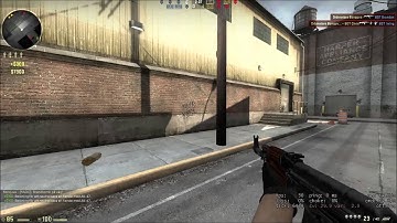 CS:GO assault gameplay VS bots (test video)