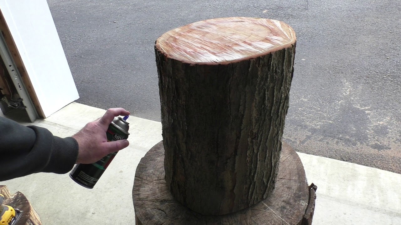 How to Preserve Wood Logs With Bark 