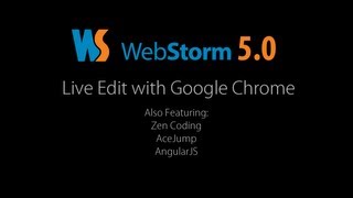 Famous WebStorm 5.0 - Live Edit with Google Chrome Profile