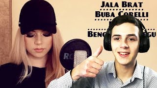 Jala Brat X Buba Corelli X Rasta - Benga Po Snijegu Cover Kristina Prokic Reakcija