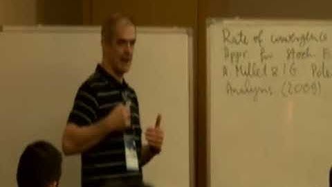 Istvan Gyongy / Numerical methods for stochastic partial differential equations 9