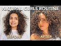 MY CURLY HAIR ROUTINE | Wash & Style, Product Recommendations!