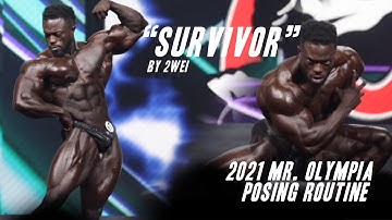Ruff Diesel 2021 Mr. Olympia Posing Routine / "Survivor" by 2WEI