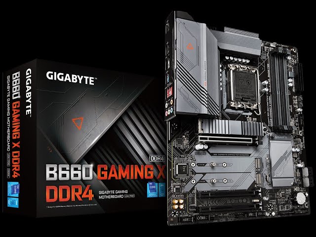 GIGABYTE B660 GAMING X DDR4 Motherboard Unboxing and Overview 