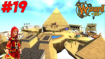 Wizard101 - Fire Walkthrough - Krokotopia - #19 - EMPERORS RETREAT