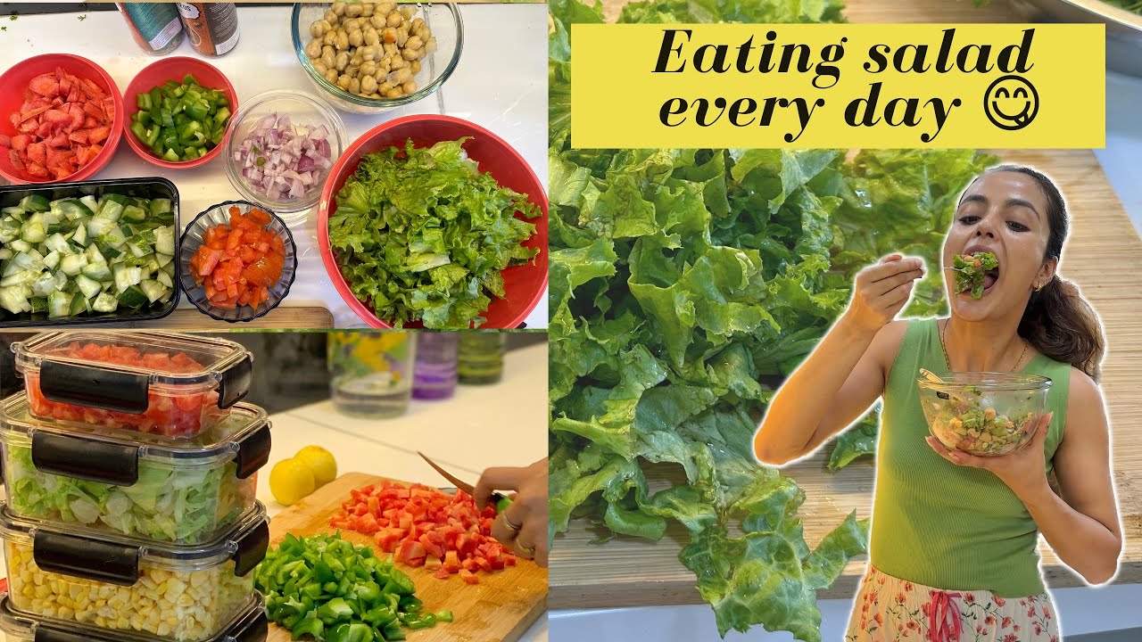 Benefits of eating salad everyday Easy and healthy salad recipe