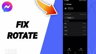 How To Fix Rotate On Facebook Messenger App 2025 screenshot 5