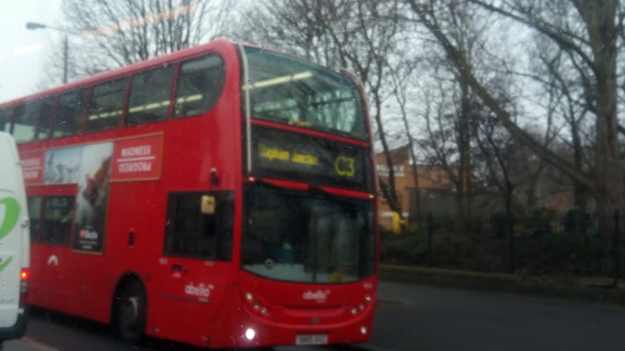 My bus journey home from school! C3, C1 and 295 (on diversion via