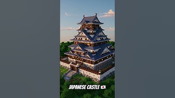 Minecraft Japanese Castle Build Showcase For Inspiration #minecraft #minecraftbuilding