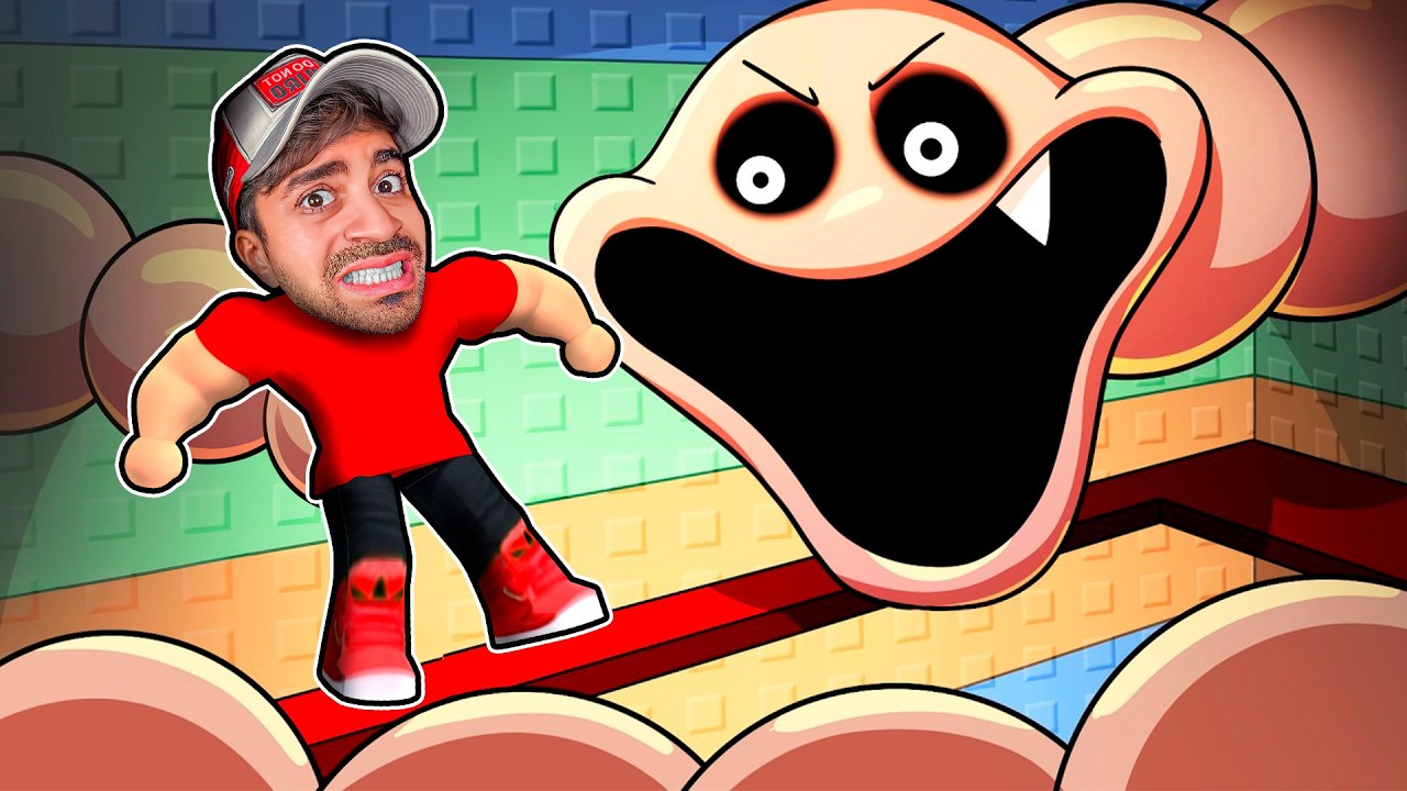 الدودة المجنونة تبي تاكلني 😳 | Roblox