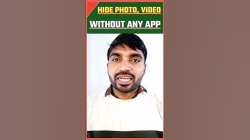 Photo और Video को बिना किसी App के छुपाए😱 #shorts #1minutespro #hidephotoandvideo #videotomp3