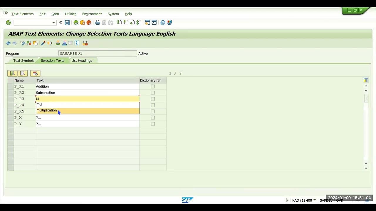 How to create Radio button in SAP ABAP for beginners YouTube