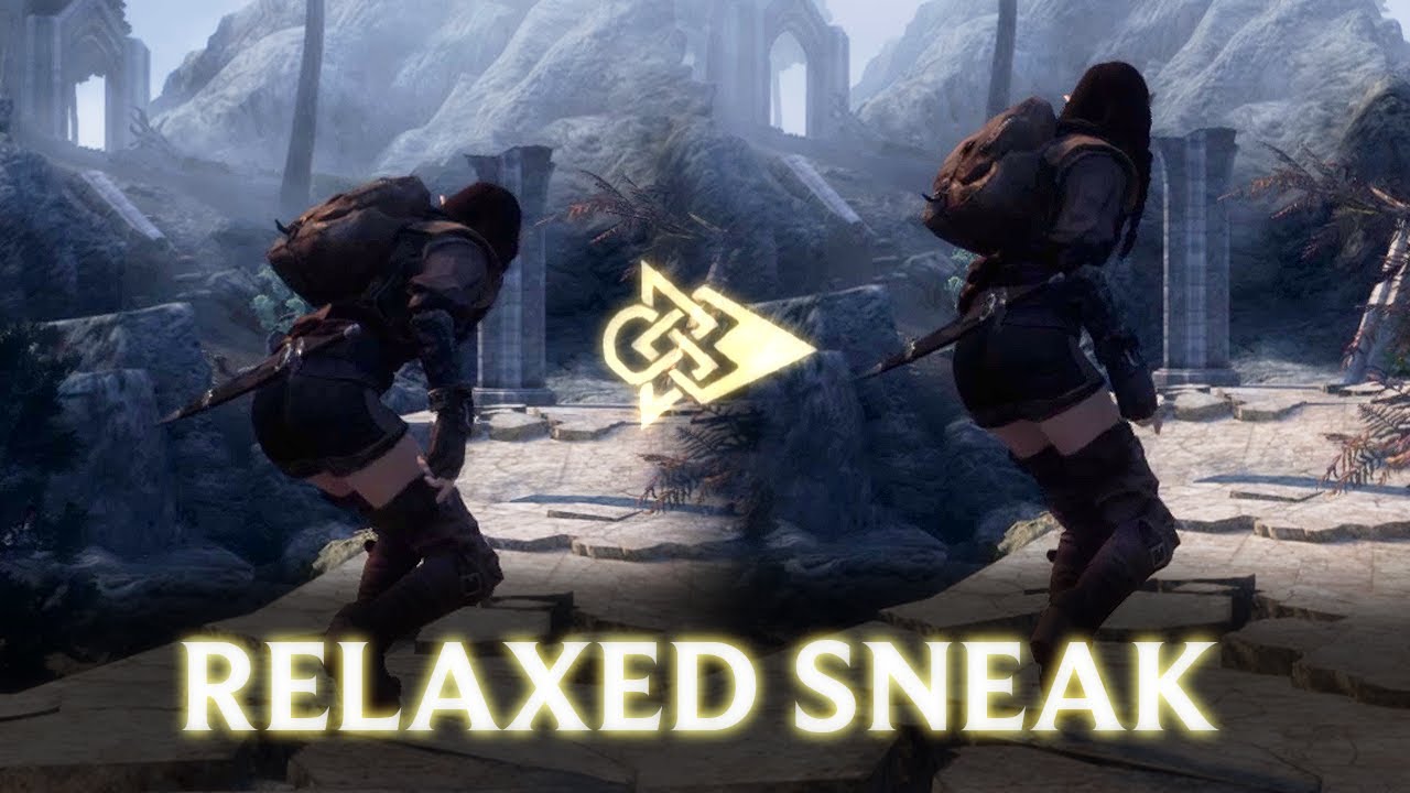Relaxed Sneak Animations At Skyrim Nexus Mods And Community Relaxed Sneak Animations At Skyrim Nexus Mods And Community