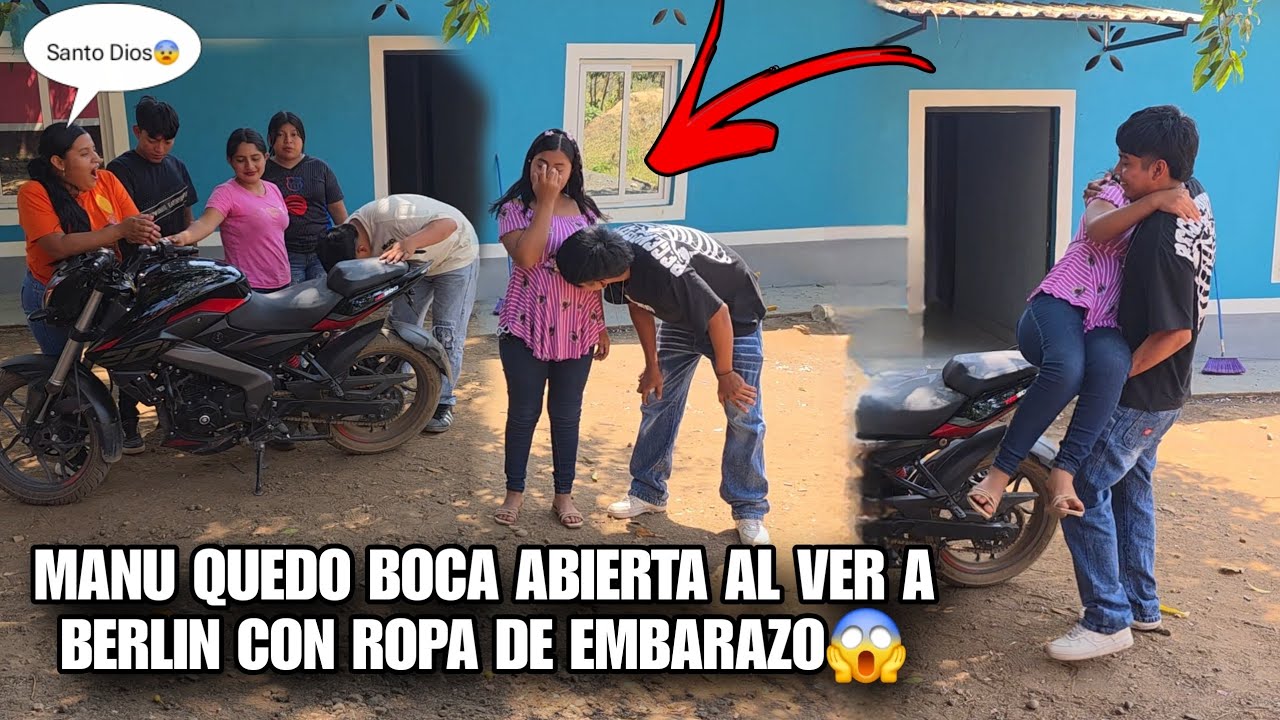 BERLIN Estreno Ropa De Embarazo😱EDUARDO Beso a Su Hijo😍MANU No Lo Podia Creer Al Ver Esto😨