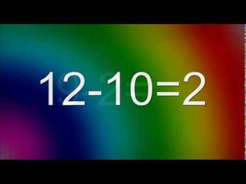 Math Kindergarten, 1st grade, 2nd grade. Subtraction.