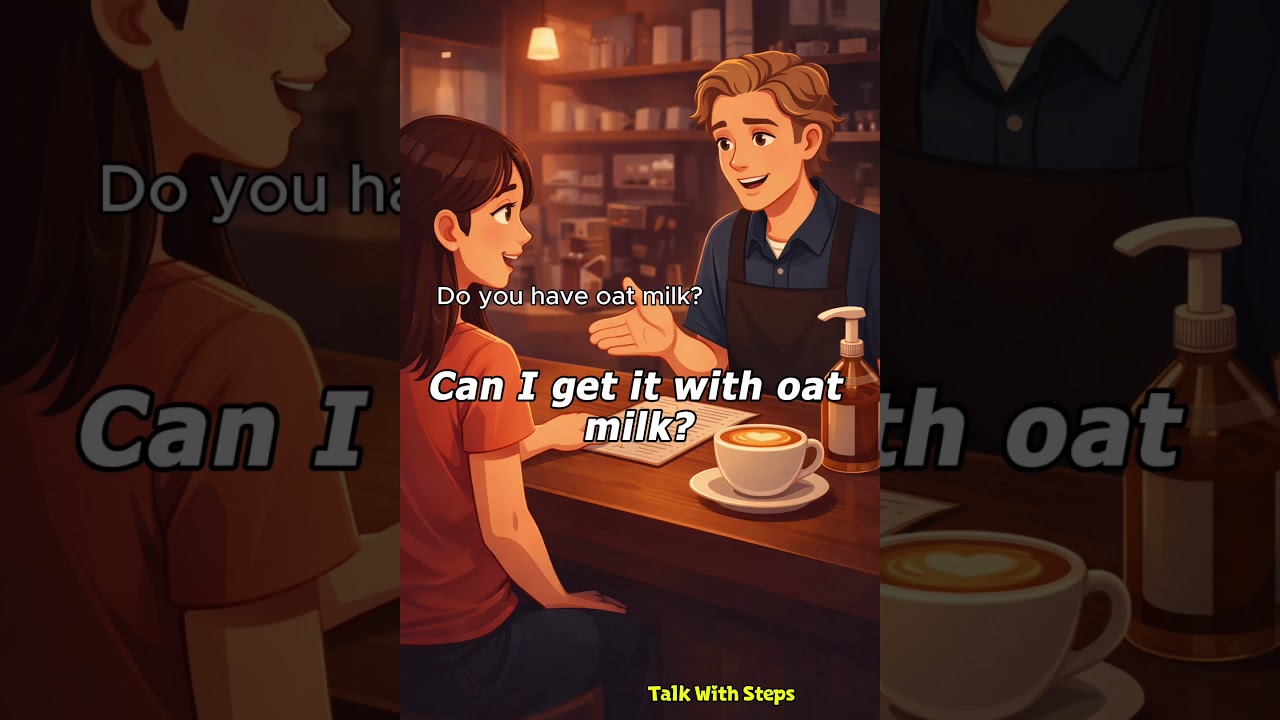 Order Coffee in English | Easy English Conversation 