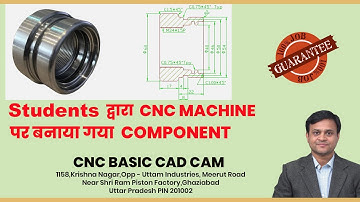 CNC PRACTICAL ON MACHINE|CNC PROGRAMMIG JOB PLACEMENT |CNC BASIC CAD CAM