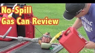 No-Spill Gas Can Review