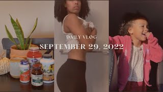 Daily Vlog Sept 29 | Vegan | Single Mom | Gym | Four Year Old