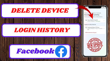 how to delete facebook device login history|delete facebook login history|2024