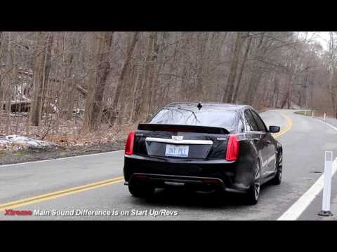 Hear the Loud CORSA Performance 2016-2019 Cadillac CTS-V Axle-Back Exhaust System Sport Sound Level