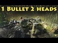 1 Bullet 2 Heads! - Escape From Tarkov