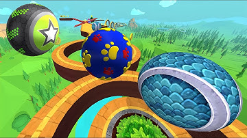 Going Balls Speedrun Madness! 🏀 Day 10 Ball Series Challenge [4K]