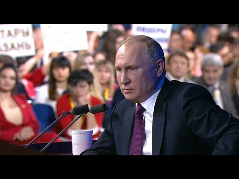 Больше 4-х часов Президент отвечал на вопросы журналистов