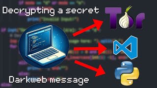 I Found an Encrypted Message… And Decrypted It with Python! | Python | Beginner Tutorial | Darkweb