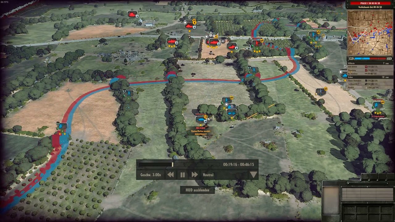 Steel Division Normandy Highlights: German "Beute" Kruppstahl, FFI Jagdpanzer IV ball catch